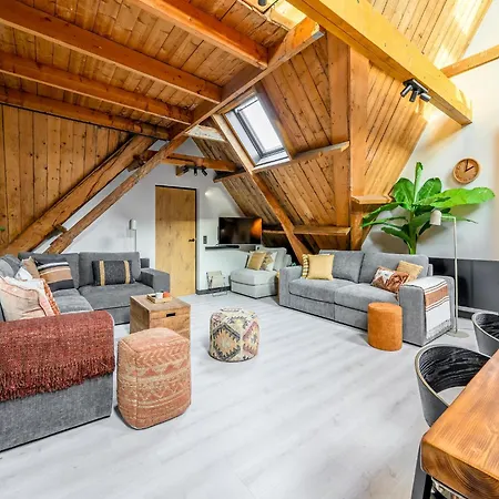 Beautiful Group Loft With Sauna Near The Ferienhaus *